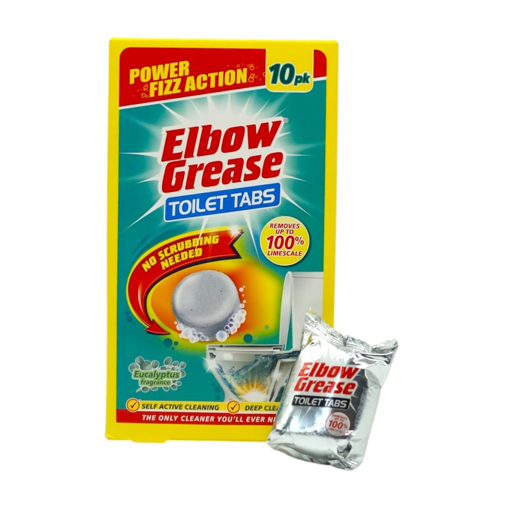 Уцінка! Таблетки для чищення унітазу Elbow Grease Toilet Tabs Евкаліпт, 10*30 г